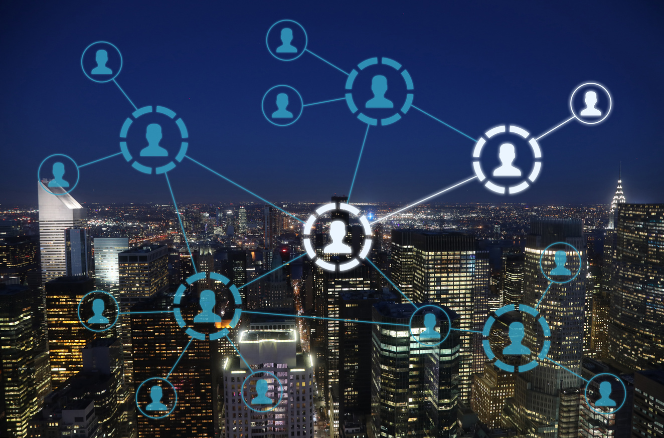 Social media marketing network communication